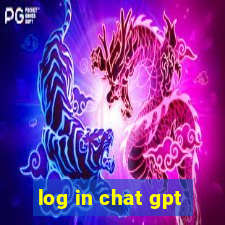 log in chat gpt